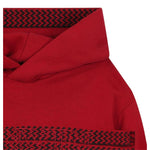 Lanvin Felpa tinta unita con Cappuccio Rosso per Bambino N30293 ROSSO LANVIN 