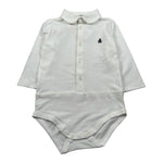 Le Bebe Body Manica Lunga tinta unita Panna per Neonato LBB1475 PANNA LE BEBE 