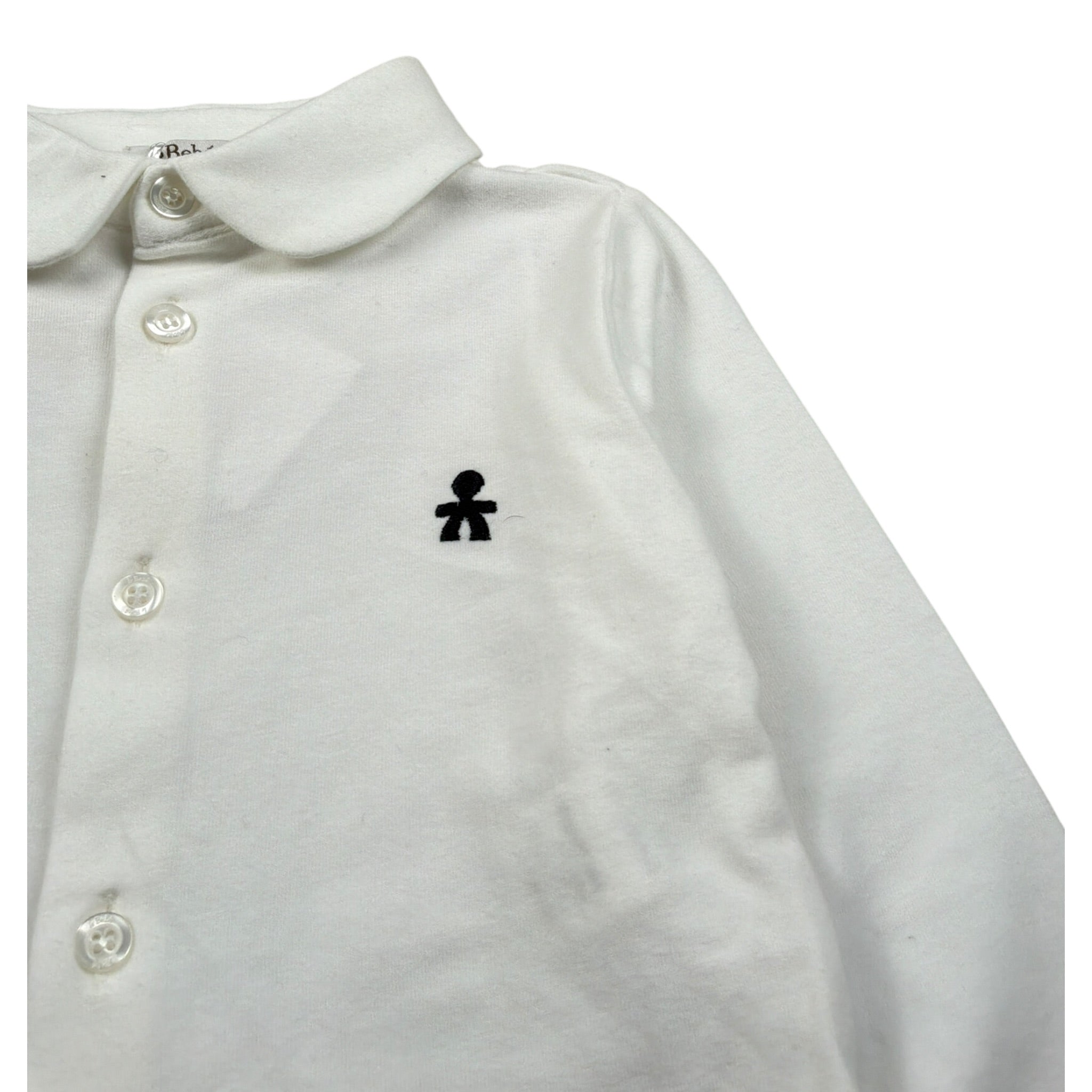 Le Bebe Body Manica Lunga tinta unita Panna per Neonato LBB1475 PANNA LE BEBE 