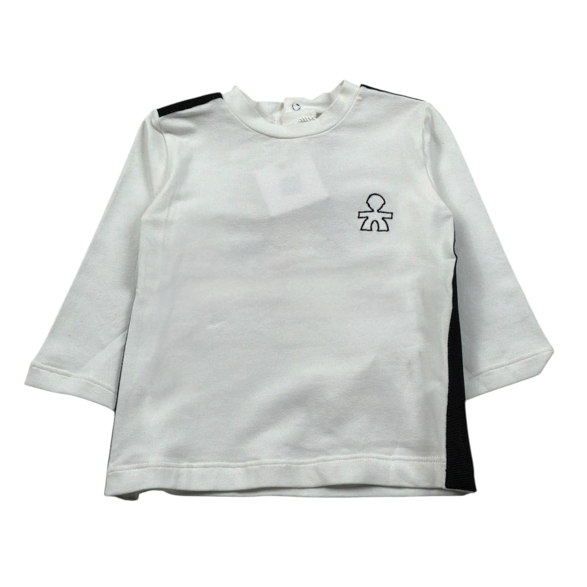 Le Bebe Shirt Girocollo tinta unita Bianco per Neonato LBB2429 BIANCO LE BEBE 