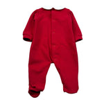 Le Bebe Tutina Manica Lunga Tint Unita Rosso per Neonata LBG5410 ROSSO LE BEBE 