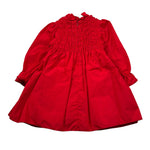 Le Bebe Abito Manica Lunga tinta unita Rosso per Neonata LBG5543 ROSSO LE BEBE 