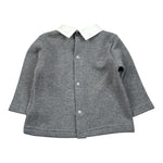 Le Bebe' Maglia tinta unita con Colletto Grigio per Neonato LBB4662 GRIGIO LE BEBE' 