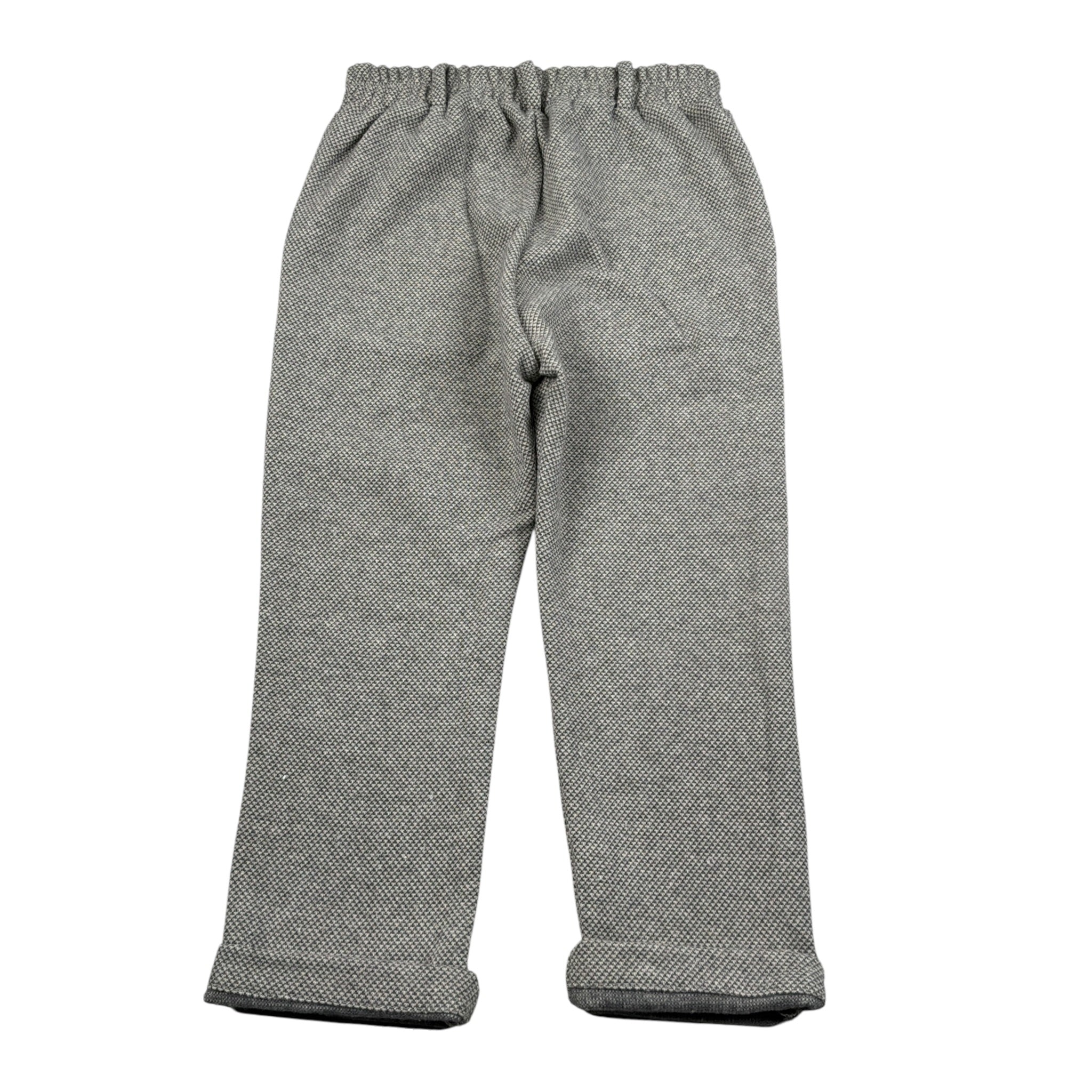 Le Bebe' Pantalone tinta unita con Elastico In Vita Bianco per Bambino LBB4804 BIANCO LE BEBE' 