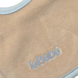 Le Bebe' Bavetta tinta unita con Stampa Beige per Neonato LBB5077 BEIGE LE BEBE' 
