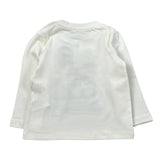Le Bebe' Shirt Girocollo tinta unita con Stampa Panna per Neonato LBB5156 PANNA LE BEBE' 