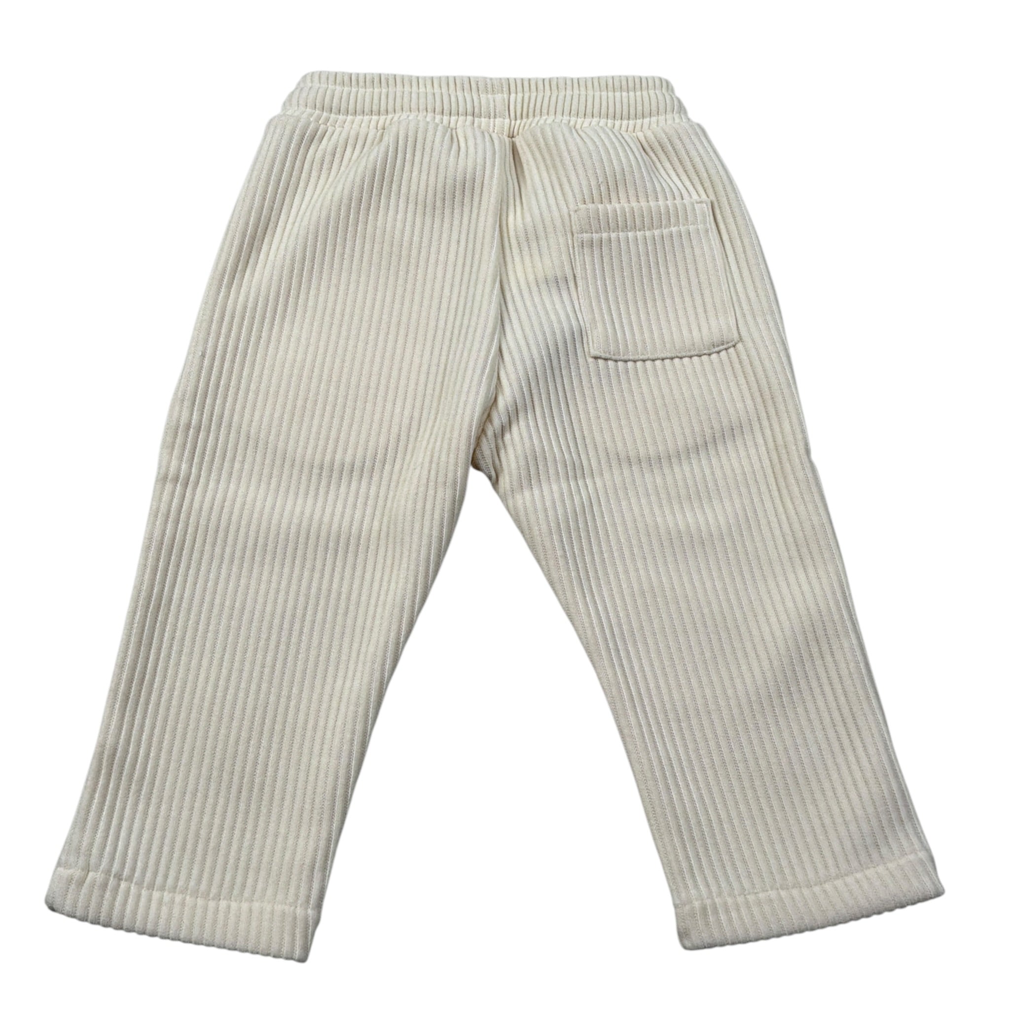 Le Bebe' Pantalone tinta unita con Elastico In Vita Panna per Neonato LBB5161 PANNA LE BEBE' 
