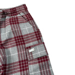 Le Bebe' Pantalone Bicolore con Fantasia A Quadri Grigio per Neonata LBB5163 GRIGIO LE BEBE' 