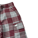 Le Bebe' Pantalone Bicolore con Fantasia A Quadri Grigio per Neonata LBB5163 GRIGIO LE BEBE' 
