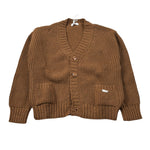 Le Bebe' Cardigan tinta unita Cammello per Neonato LBB5198 CAMMELLO LE BEBE' 