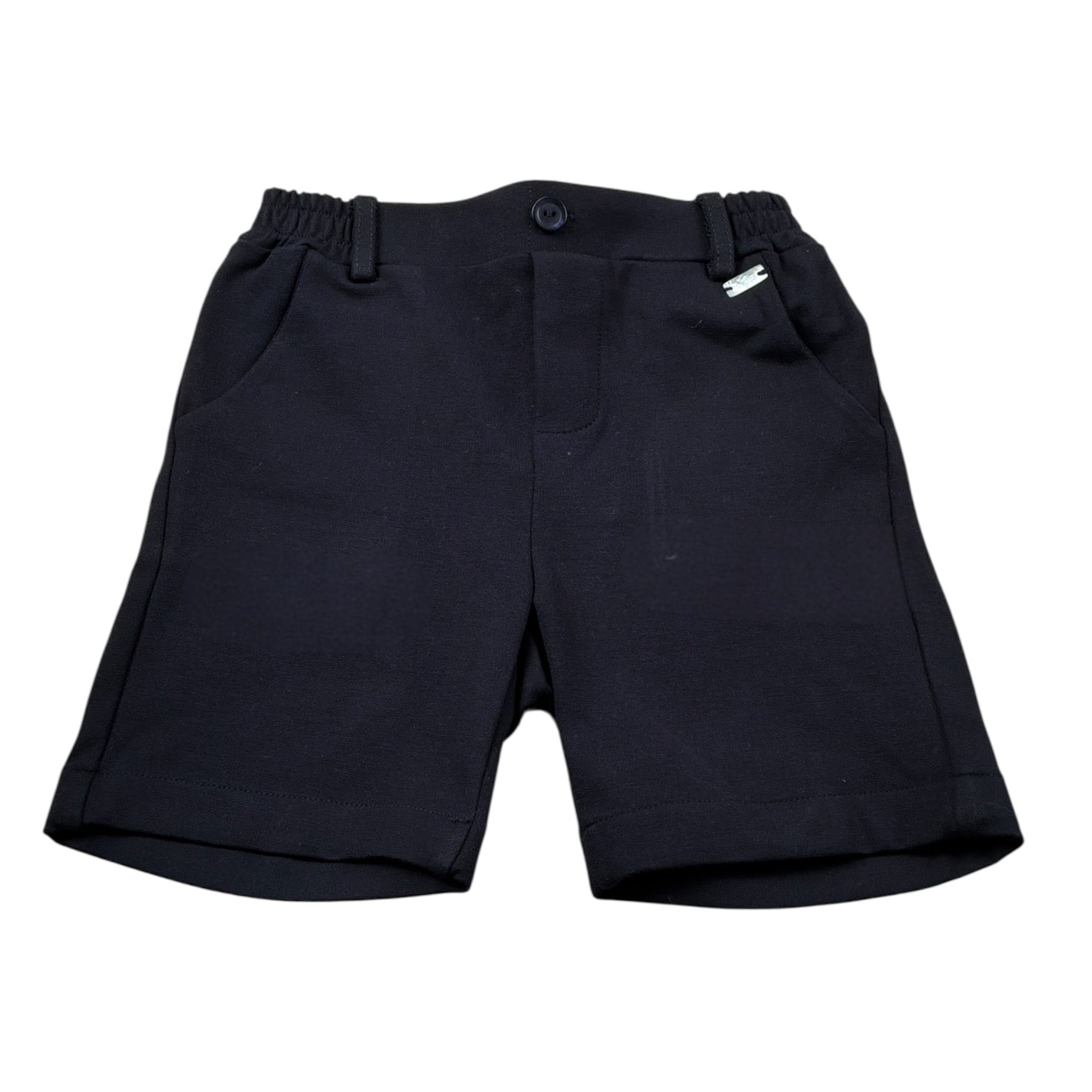 Le Bebe' Bermuda tinta unita con Elastico In Vita Blu per Neonato LBB5234 BLU LE BEBE' 