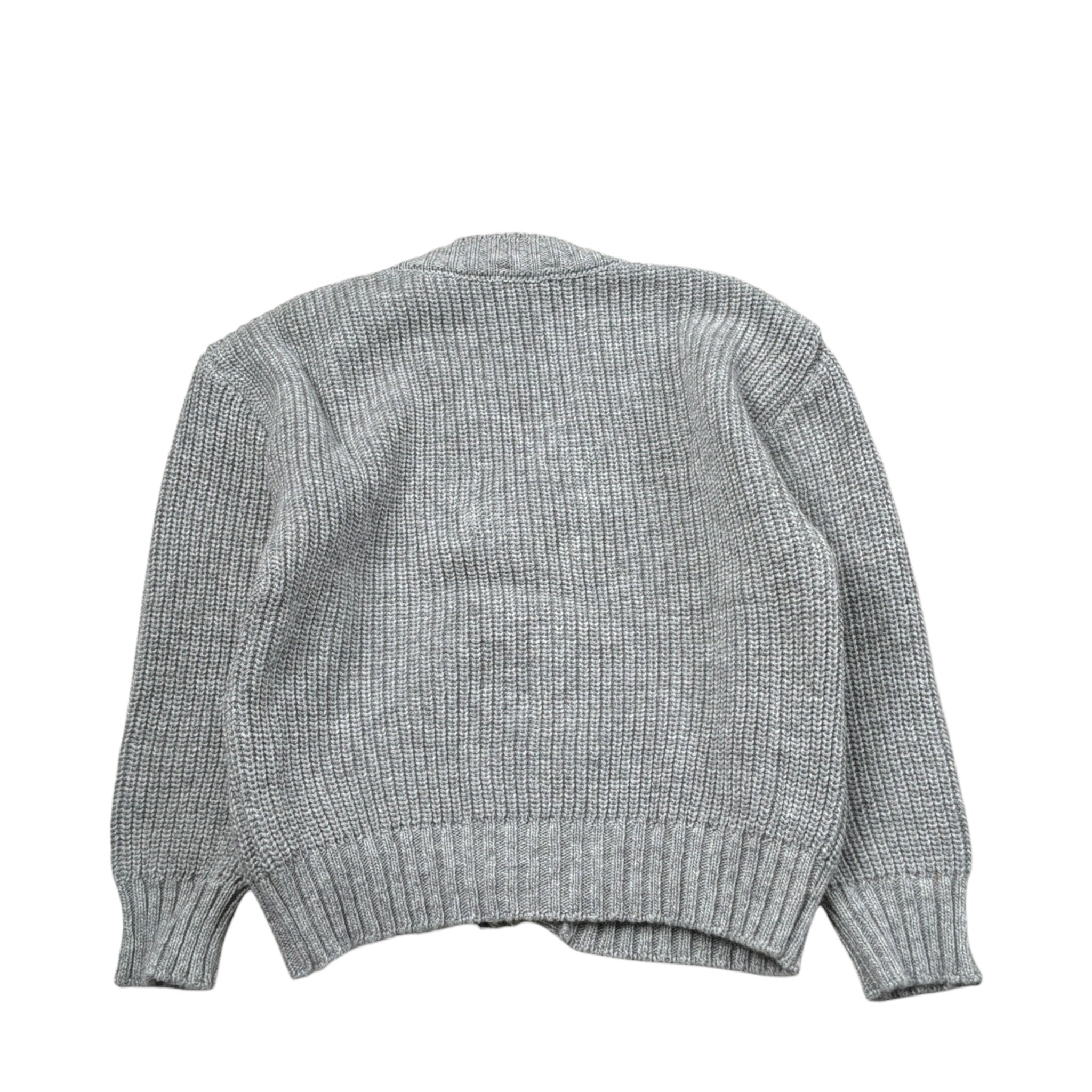 Le Bebe' Cardigan tinta unita con Bottoni Grigio per Neonato LBB5243 GRIGIO LE BEBE' 