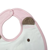 Le Bebe' Bavetta tinta unita con Orecchie Rosa per Neonata LBG6021 ROSA LE BEBE' 