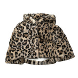 Le Bebe' Cappotto tinta unita con Fantasia Maculata Beige per Neonata LBG6024 BEIGE LE BEBE' 
