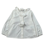 Le Bebe' Camicia Manica Lunga tinta unita Panna per Bambina LBG6062J PANNA LE BEBE' 