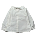 Le Bebe' Camicia Manica Lunga tinta unita Panna per Neonata LBG6062 PANNA LE BEBE' 
