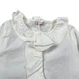 Le Bebe' Camicia Manica Lunga tinta unita Panna per Neonata LBG6062 PANNA LE BEBE' 