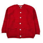 Le Coconne Cardigan tinta unita Rosso per Bambino LCNA742 ROSSO LE COCONNE 
