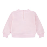 Levi'S Felpa tinta unita con Colletto Rosa per Neonata 1EN575 ROSA LEVI'S 