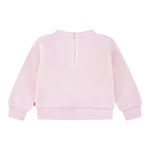 Levi'S Felpa tinta unita con Colletto Rosa per Neonata 1EN575X ROSA LEVI'S 