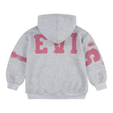 Levi'S Felpa Chiusa con Cappuccio tinta unita con Logo Grigio per Bambina 3EL076 GRIGIO LEVI'S 