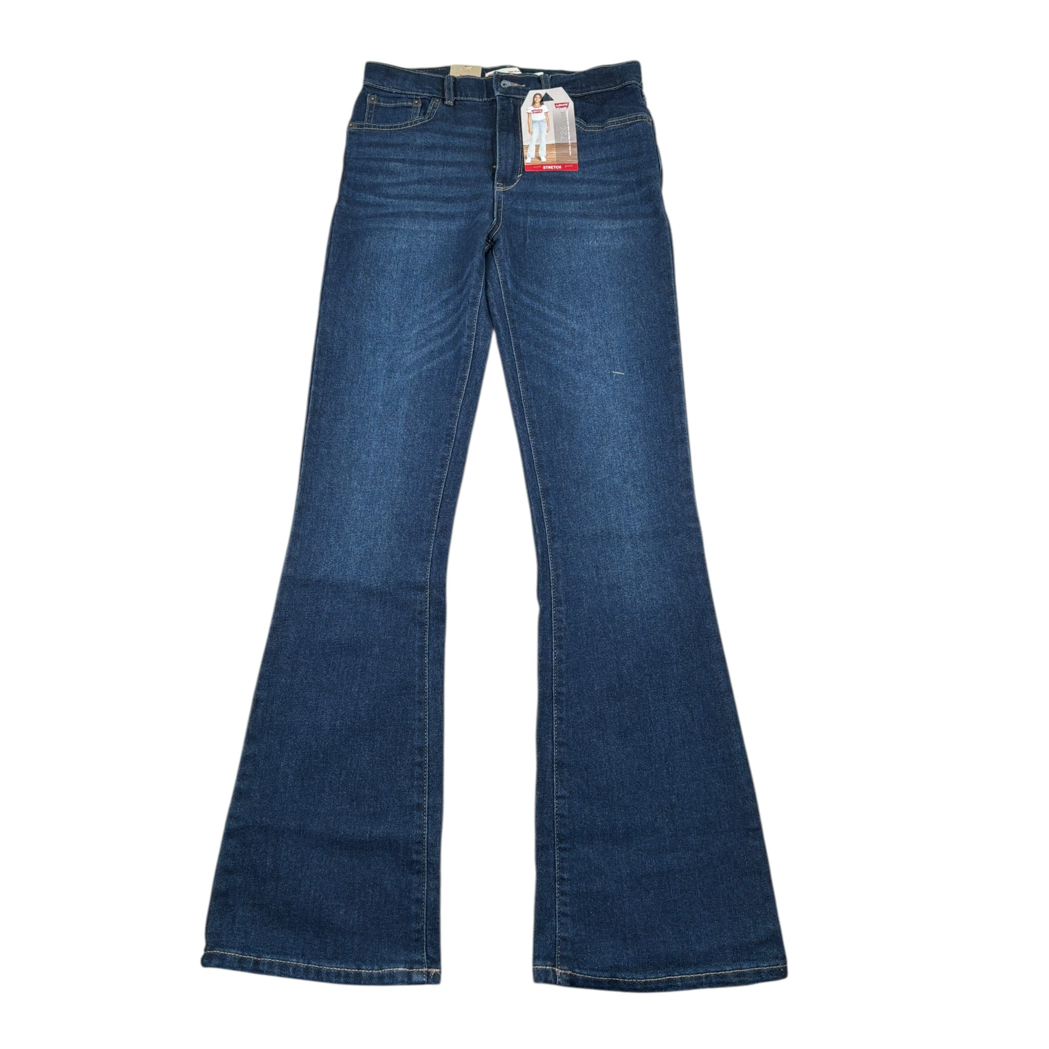 Levi'S Jeans tinta unita Modello Zampa Blu per Bambina 4EG970 BLU LEVI'S 