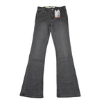 Levi'S Jeans tinta unita Modello Zampa Nero per Bambina 4EG970 NERO LEVI'S 