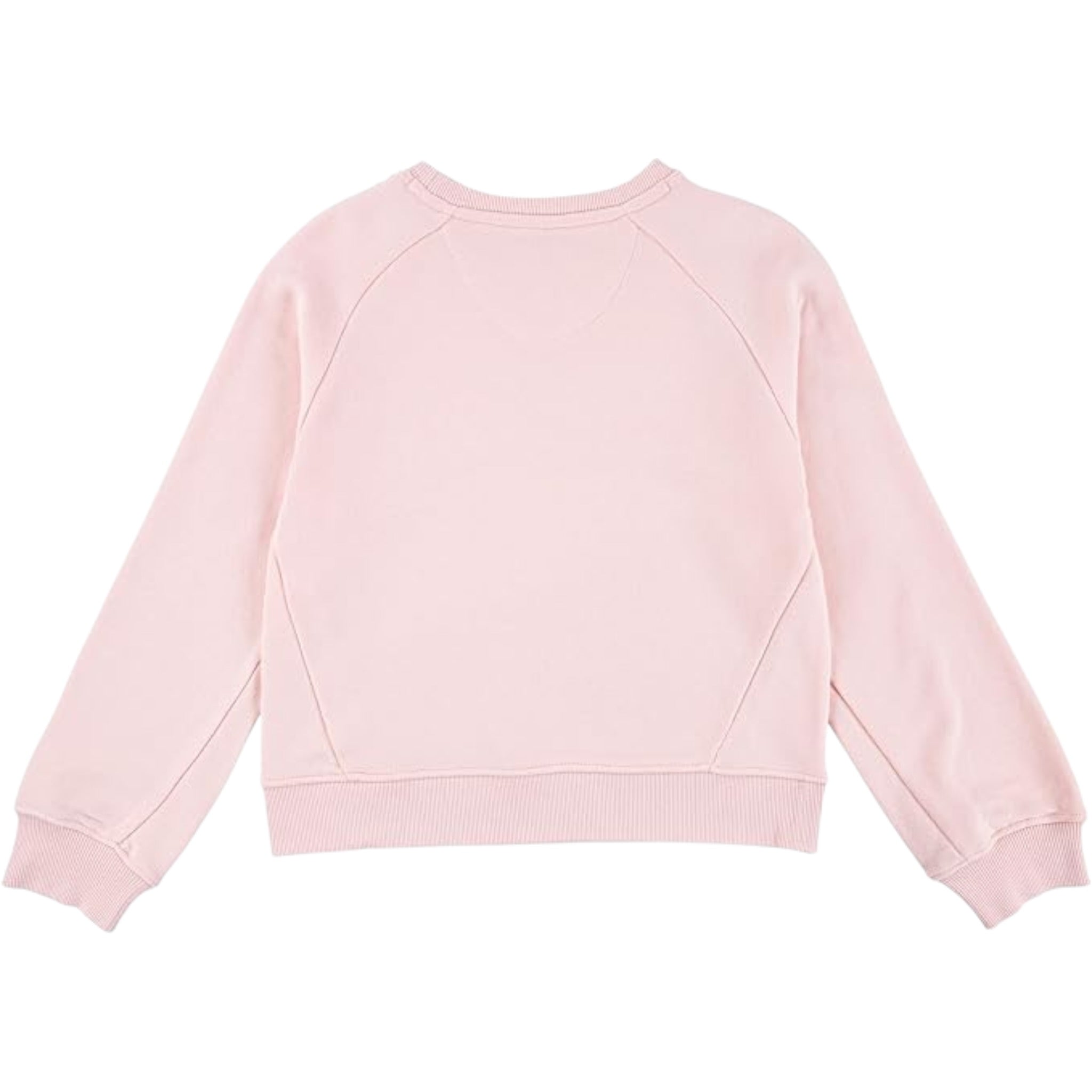 Levi'S Felpa tinta unita Girocollo con Logo Rosa per Bambina 4EM191 ROSA LEVI'S 