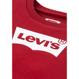 Levi'S Felpa Chiusa Girocollo con Logo tinta unita Rosso per Neonato 6E9079N ROSSO LEVI'S 