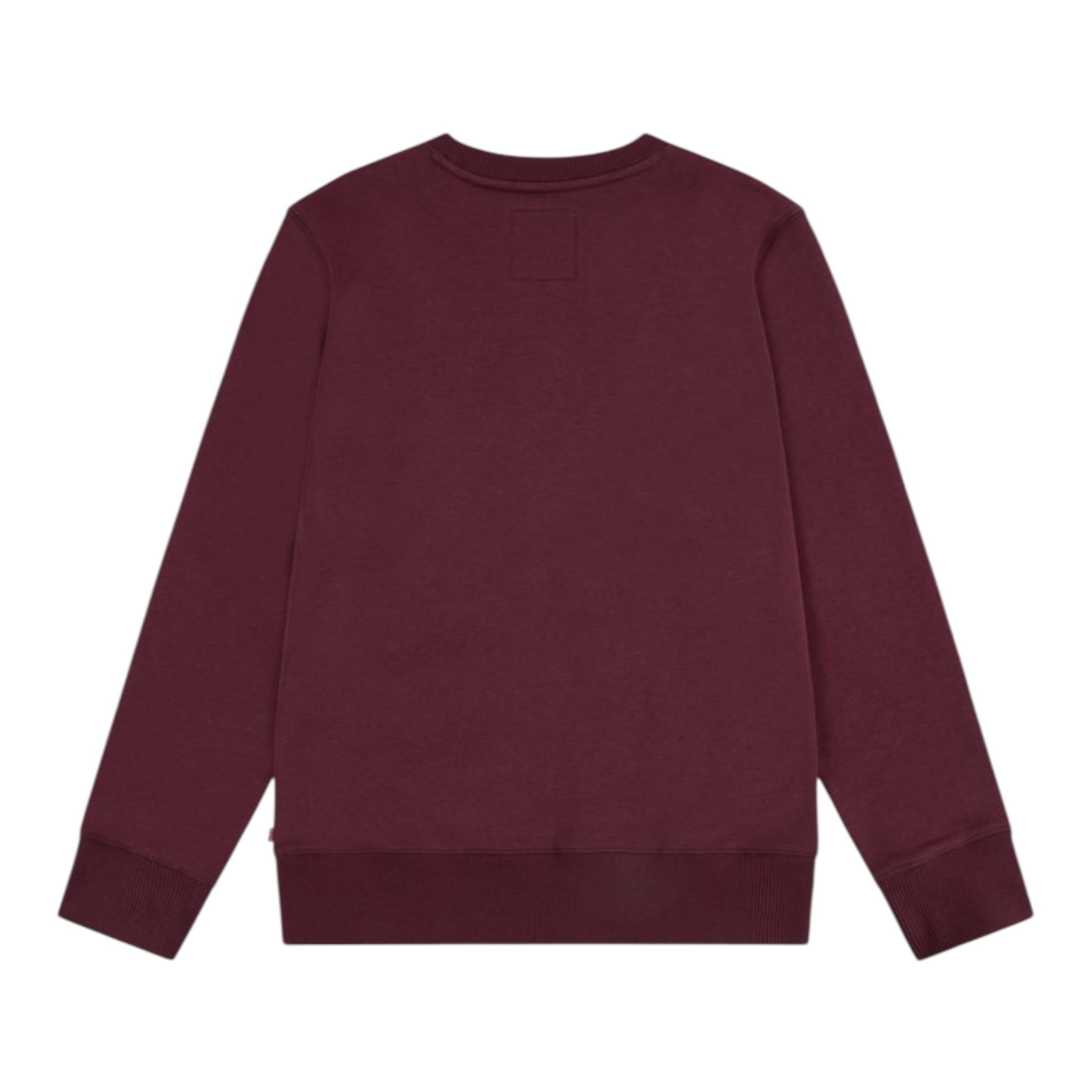 Levi'S Felpa Chiusa Girocollo con Logo tinta unita Bordeaux per Neonato 6E9079NX BORDEAUX LEVI'S 