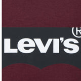 Levi'S Felpa Chiusa Girocollo con Logo tinta unita Bordeaux per Neonato 6E9079NX BORDEAUX LEVI'S 