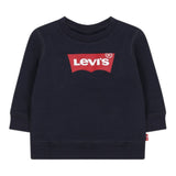 Levi'S Felpa tinta unita con Logo Blu per Neonato 6E90 BLU LEVI'S 