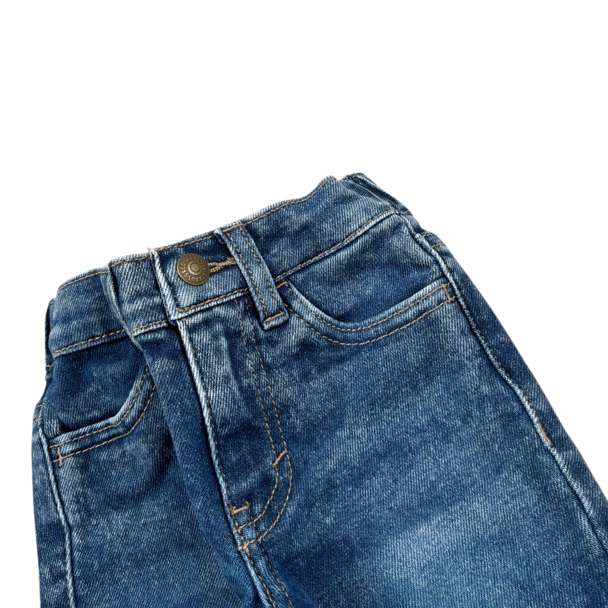 Levi'S Jeans tinta unita Blu per Neonato 6EL347 BLU LEVI'S 