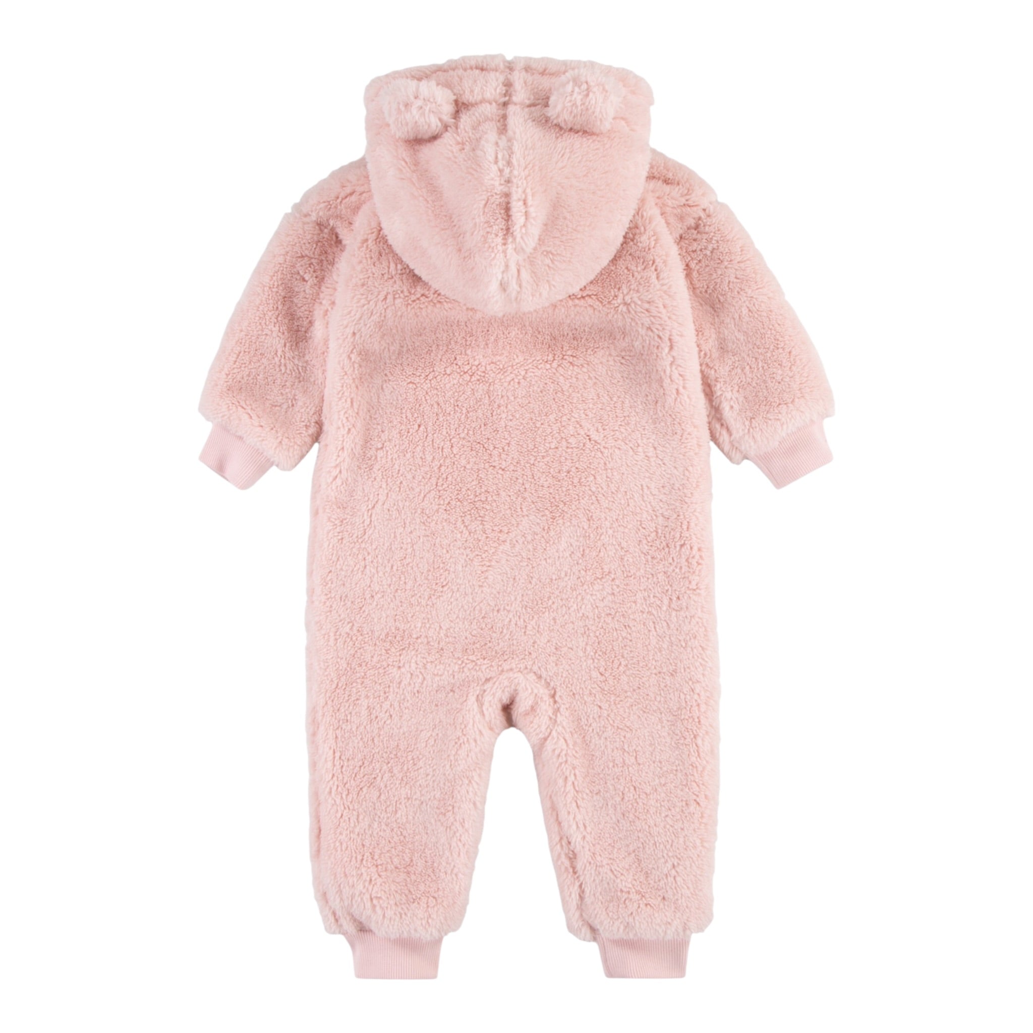 Levi'S Tutina tinta unita Modello Teddy con Cappuccio Rosa per Neonata 6EL511 ROSA LEVI'S 