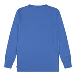 Levi'S Shirt Girocollo tinta unita con Logo Blu per Neonato 8E864KN BLU LEVI'S 