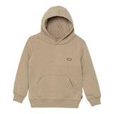 Levi'S Felpa tinta unita con Cappuccio E Stampa Beige per Neonato 8EL452 BEIGE LEVI'S 