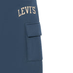 Levi'S Pantalone Tuta tinta unita con Logo Blu per Bambino 8EN651 BLU LEVI'S 