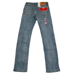 Levi'S Jeans tinta unita con Girovita Regolabile Azzurro per Bambino 9E2008 AZZURRO LEVI'S 