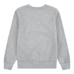 Levi'S Felpa Chiusa Girocollo tinta unita con Logo Grigio per Bambino 9E9079XX GRIGIO LEVI'S 
