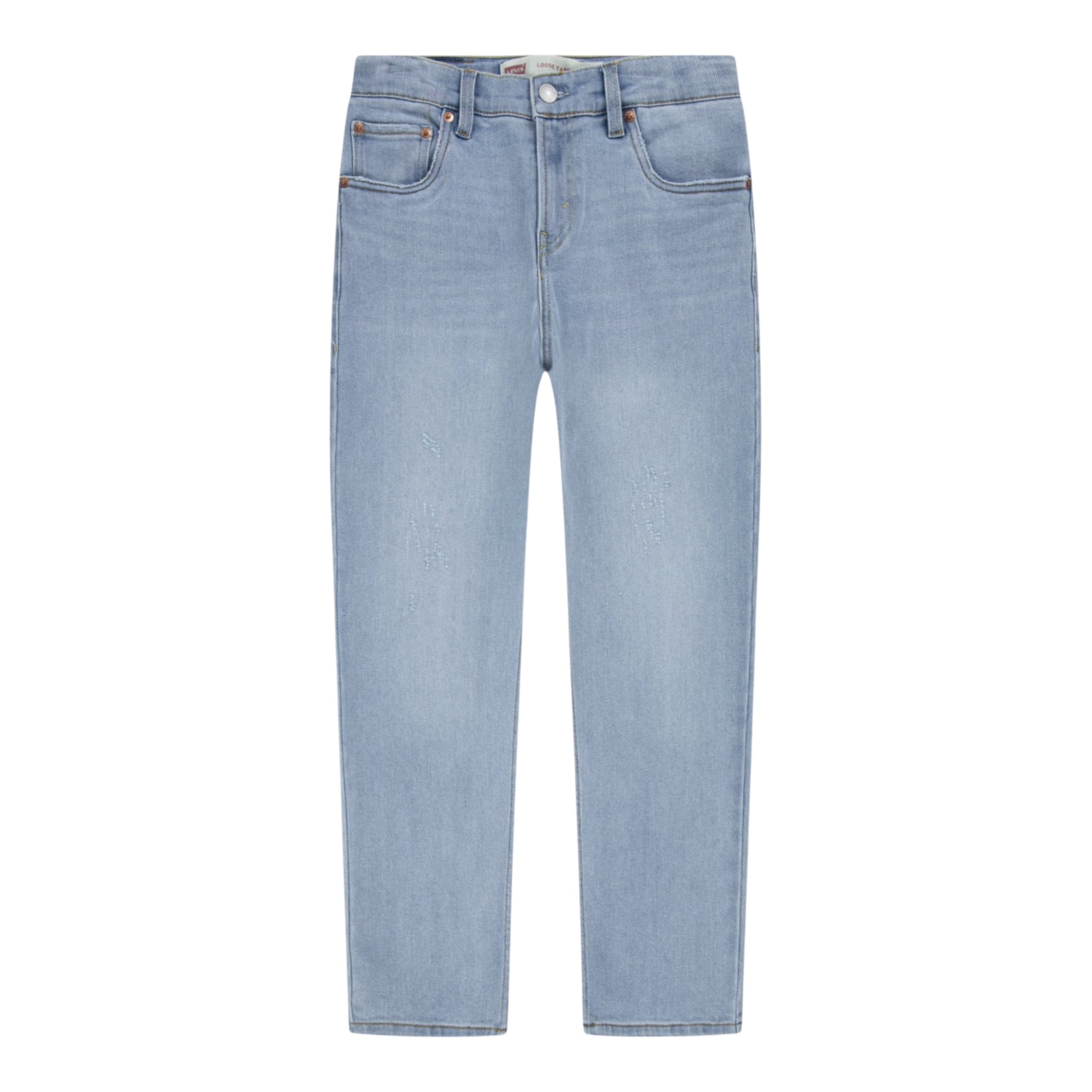 Levi'S Jeans tinta unita con Girovita Regolabile Azzurro per Bambino 9ED516 AZZURRO LEVI'S 