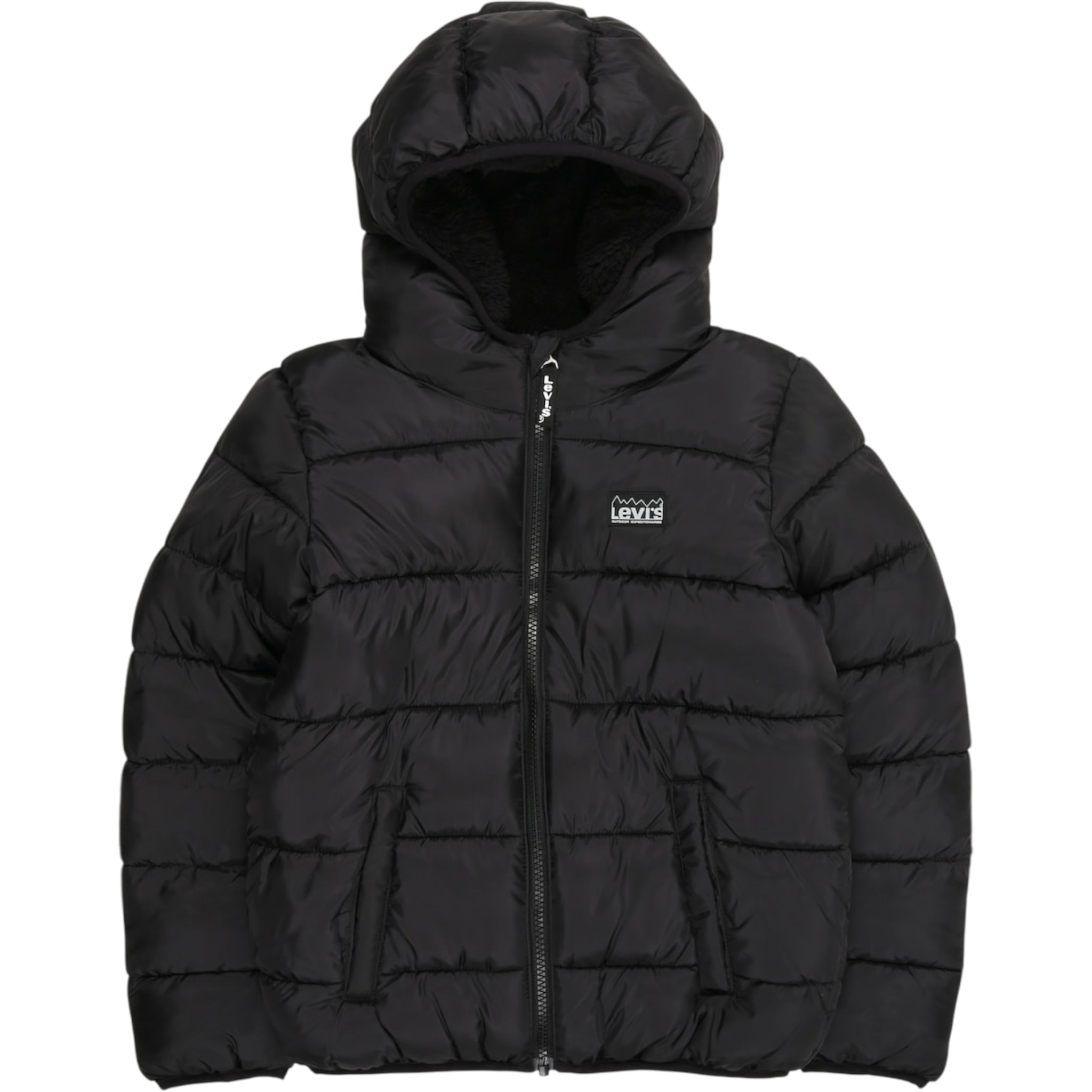 Levi'S Giubbino tinta unita con Pelliccia Interna Nero per Bambino 9EN628 NERO LEVI'S 