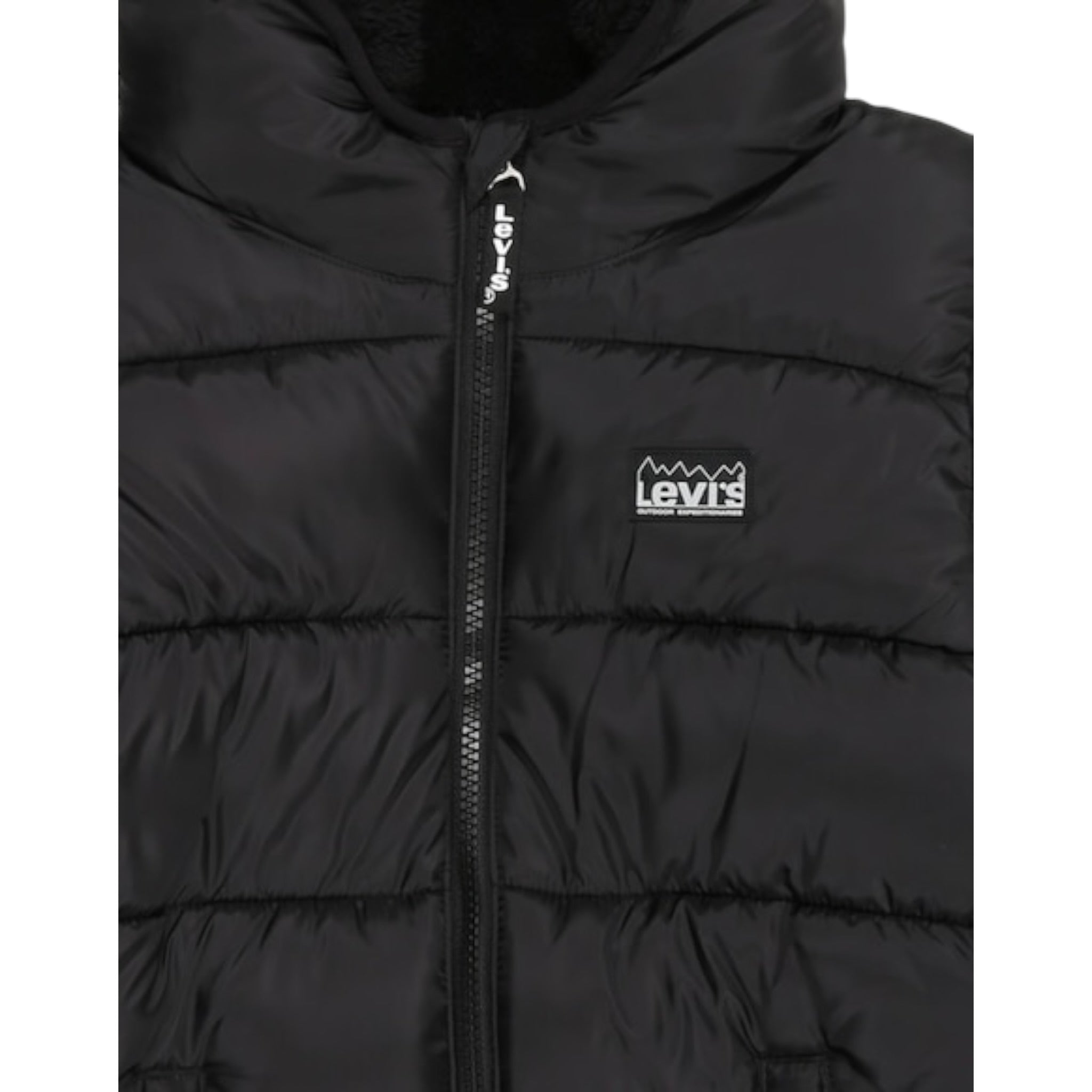 Levi'S Giubbino tinta unita con Pelliccia Interna Nero per Bambino 9EN628 NERO LEVI'S 