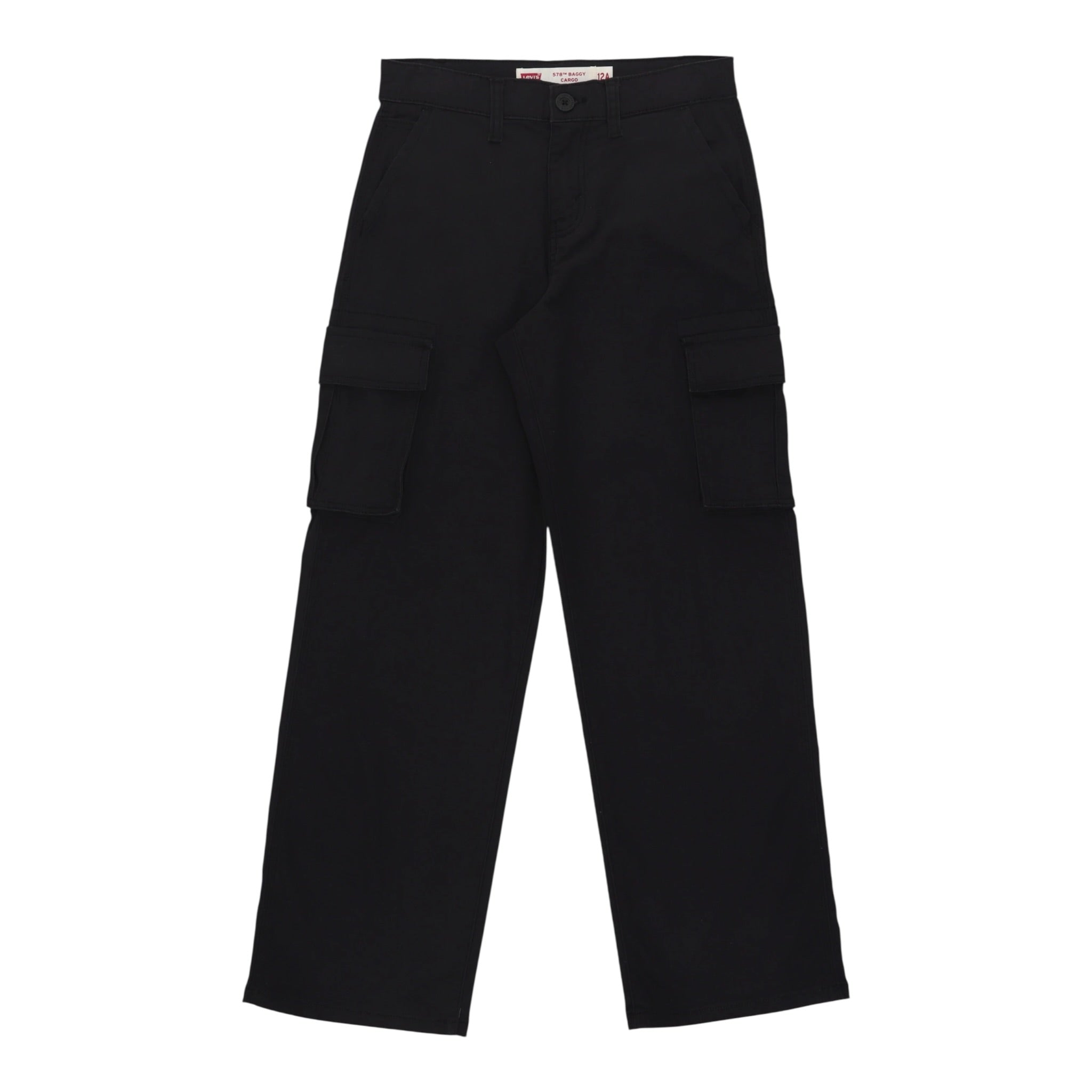 Levi'S Pantalone tinta unita con Girovita Regolabile Nero per Bambino 9EN809 NERO LEVI'S 