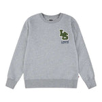 Levi'S Felpa Chiusa Girocollo tinta unita Grigio per Bambino 9EP034X GRIGIO LEVI'S 