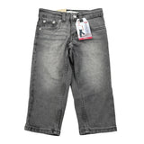 Levi'S Jeans tinta unita con Girovita Regolabile Nero per Neonato OEL229N NERO LEVI'S 