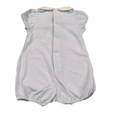 Little Bear Pagliaccetto Mezza Manica tinta unita Azzurro per Neonato 2063 AZZURRO LITTLE BEAR 