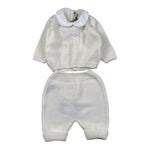Little Bear Completo 2Pz Maglia-Pantalone Panna per Neonato 7002 PANNA LITTLE BEAR 