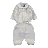 Little Bear Completo 2Pz Maglia-Pantalone Panna per Neonato 7002 PANNA LITTLE BEAR 