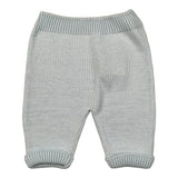 Little Bear Pantalone In Filo tinta unita Azzurro per Neonato 7003 AZZURRO LITTLE BEAR 
