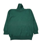 Little Bear Maglia Collo Alto tinta unita Verde per Neonato 7155 VERDE LITTLE BEAR 